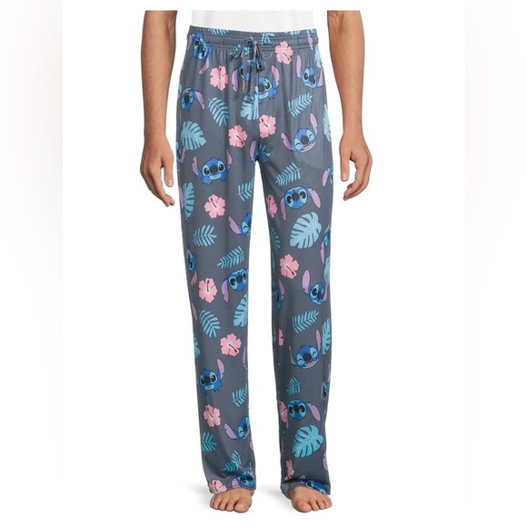 Disney Other - Men's Women’s Unisex Disney Lilo & Stitch Knit Pajama‎ Lounge PJ Pants XXL